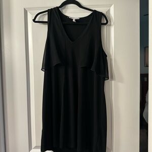 BCBG Elegant Black Sleeveless Dress